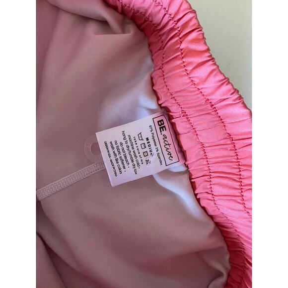 BE.active Pink Lined Running Shorts - Size Medium - Picture 3 of 5